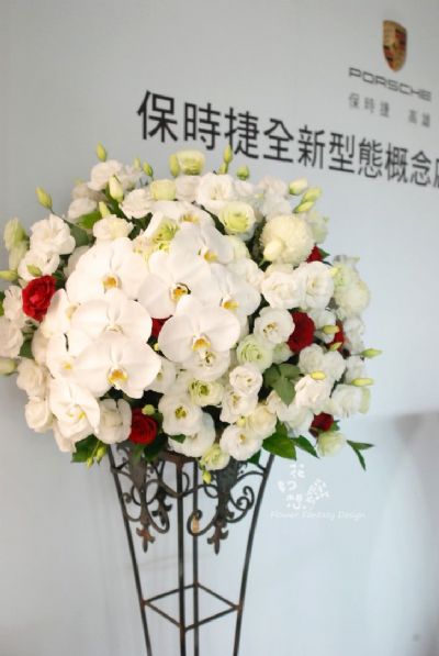 汽車展間花藝佈置I